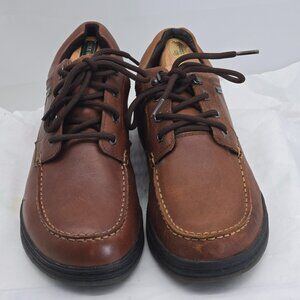 Abeo Rayburn 24R1021 Shoes Men's 10.5 Brown Leather Waterproof Moc Toe